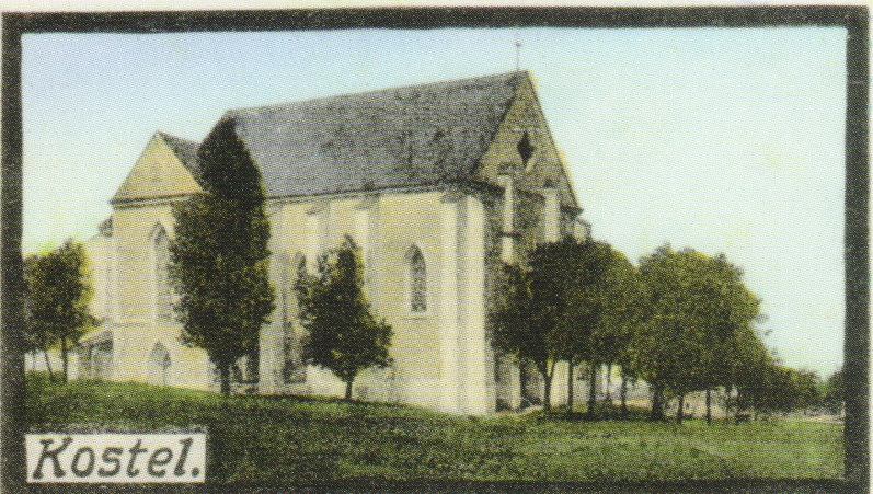 Kostel v roce 1916