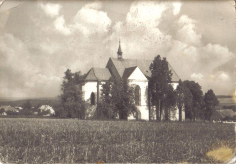 Kostel v roce 1961